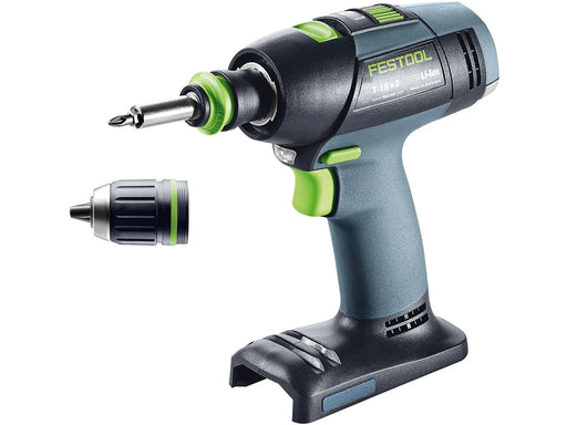 Festool 577607 T18+3-Basic Cordless Drill (Tool Only) - Image 2