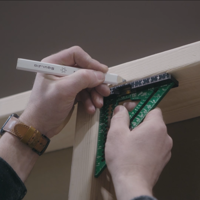 SquiJig Fusion 4.5" Mini Pro Rafter Square - RWB - Image 4