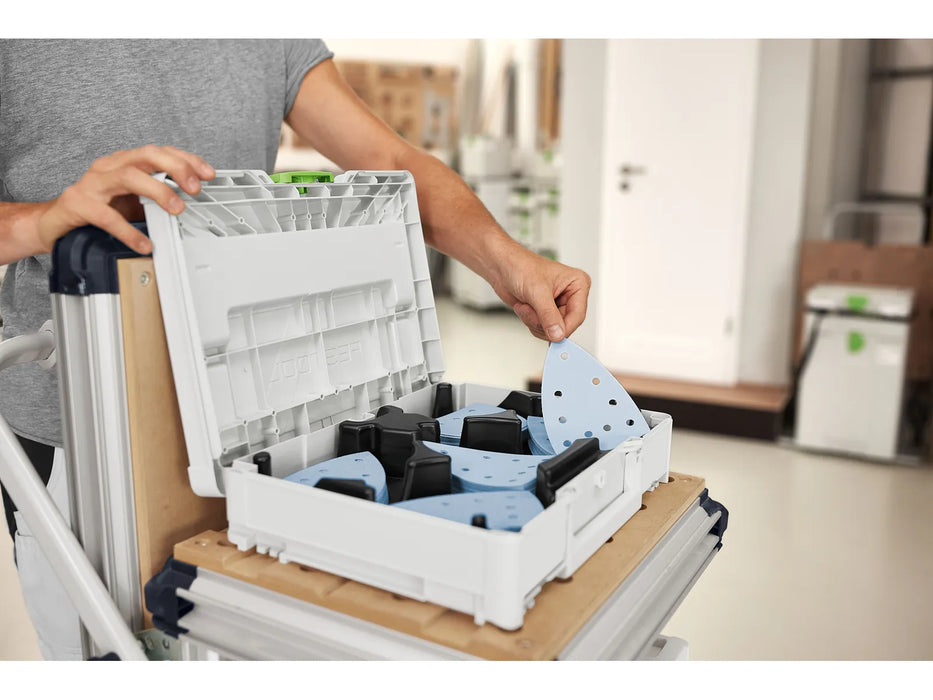 Festool 578195 Delta GR SYS Systainer3 Granat Abrasive Set - Image 4