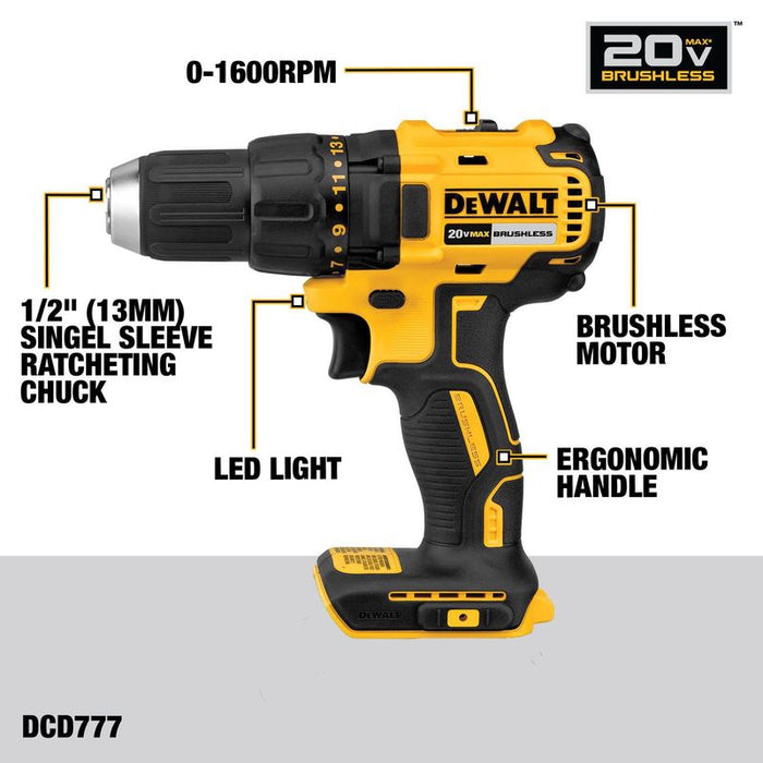 DeWalt DCK1021D2 20V MAX Cordless 10-Tool Combo Kit - Image 2