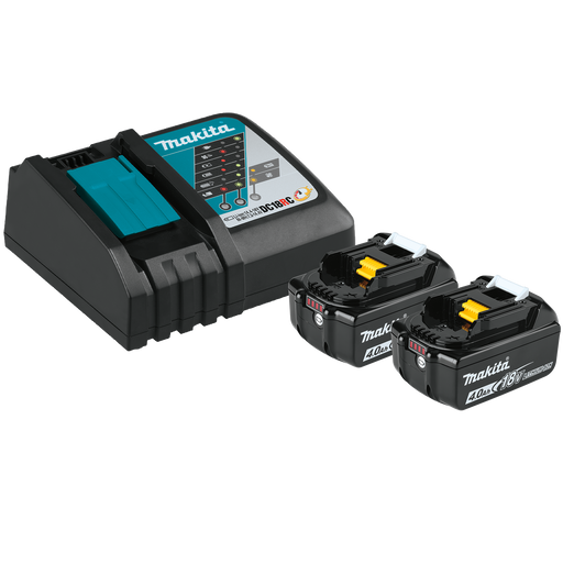 Makita BL1840BDC2X 18V LXT Two Battery and Charger Starter Pack - Image 1