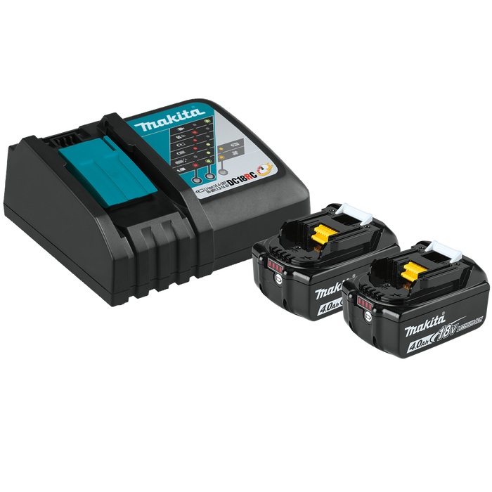 Makita BL1840BDC2X 18V LXT Two Battery and Charger Starter Pack - Image 1