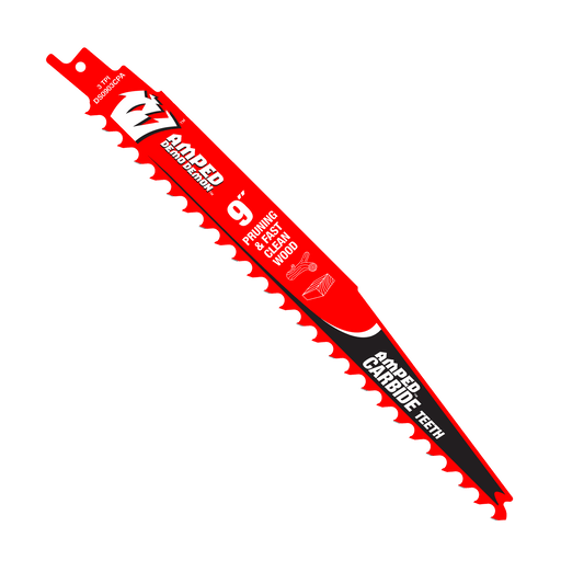 Diablo DS0903CPA 9" 3TPI AMPEDª Demo Demonª Carbide Teeth Reciprocating Saw Blades - Image 1