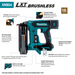 Makita XNB04Z 18V LXT Lithium-Ion Cordless 2" Brad Nailer (Tool Only) - Image 2