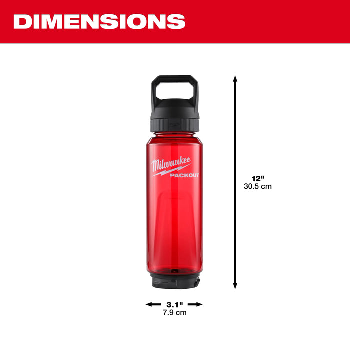 Milwaukee 48-22-8372R PackOut 34oz Bottle with Chug Lid - Image 3