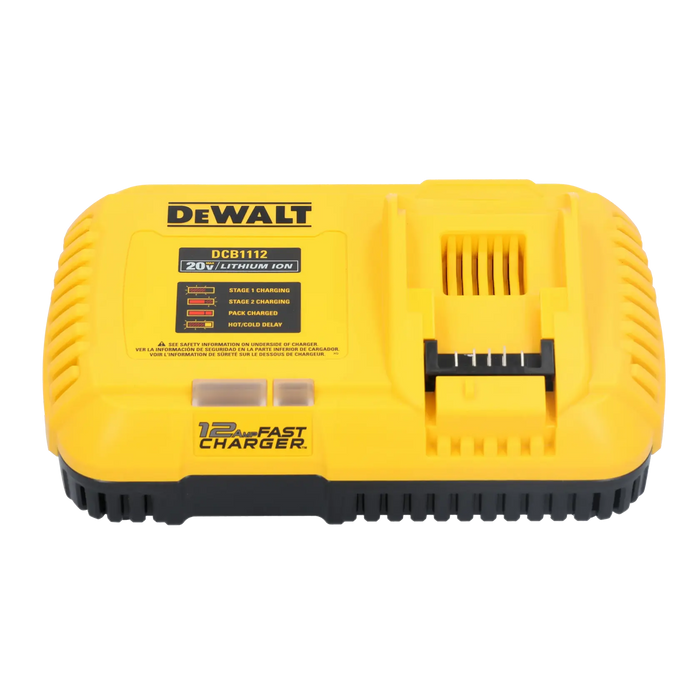 DeWalt DCB1112 20V MAX/FLEXVOLT 12 Amp Fan Cooled Fast Charger - Image 1