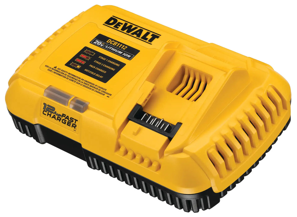 DeWalt DCB1112 20V MAX/FLEXVOLT 12 Amp Fan Cooled Fast Charger - Image 2