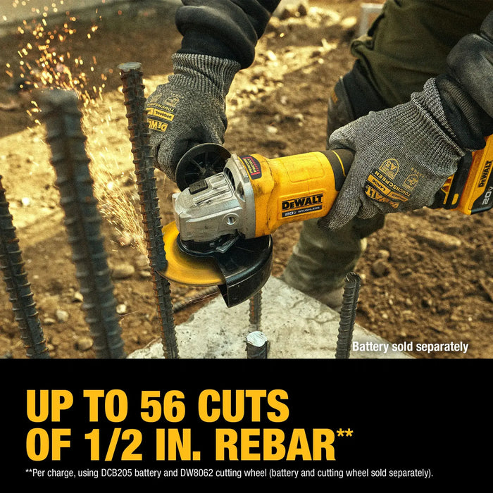 DeWalt DCG408B 20V Max Cordless 4-1/2" Paddle-Switch Grinder (Tool Only) - Image 6