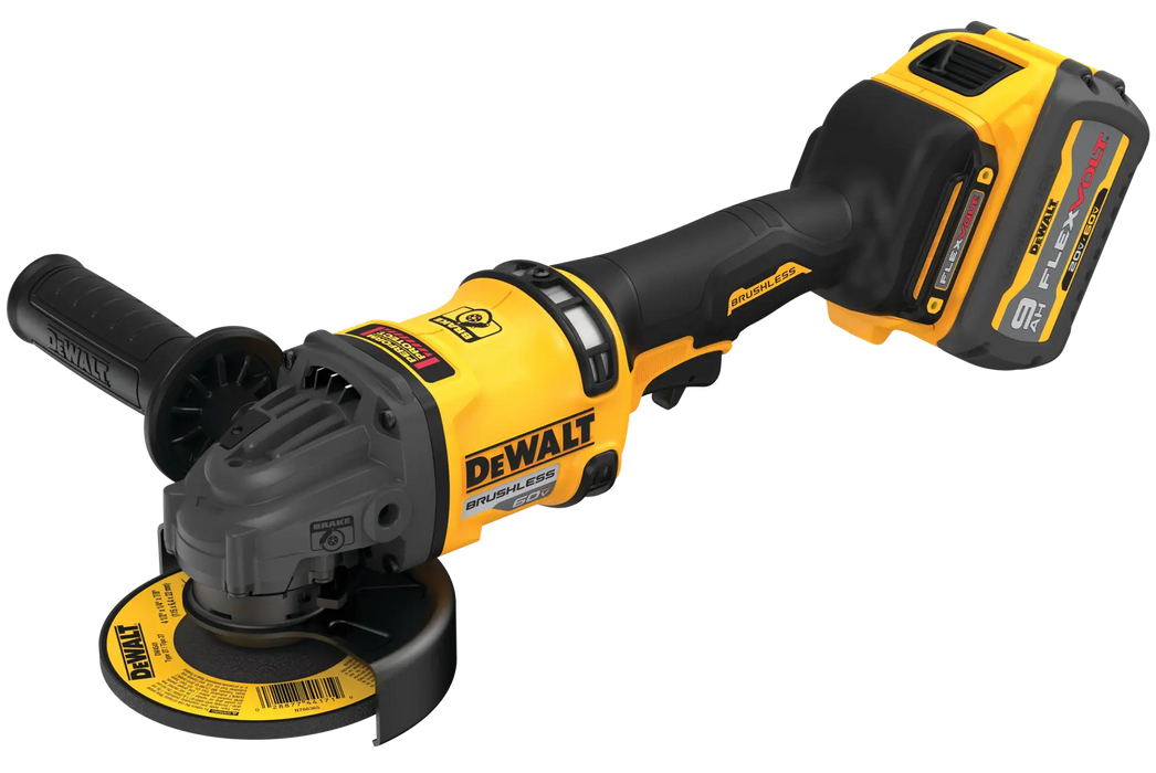 DeWalt DCG418MX1 60V MAX Brushless Cordless 4-1/2" - 6" Grinder Kit - Image 3
