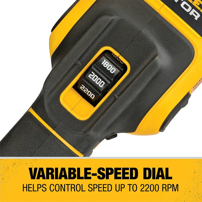 DeWalt DCM849B 20V MAX XR Cordless 7" Variable Speed Rotary Polisher (Tool Only) - Image 4