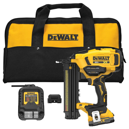 DeWalt DCN210E1 20V MAX XR 18 Gauge Brad Nailer Kit - Image 1