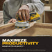 DeWalt DCW211B 20V XR 5" Random Orbit Sander (Tool Only) - Image 5