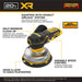 DeWalt DCW230B 20V MAX X¨ 6" Random Orbit Sander (Tool Only) - Image 4