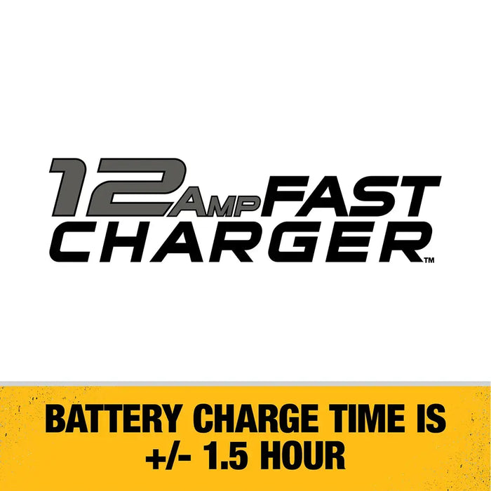 DeWalt DCB1112 20V MAX/FLEXVOLT 12 Amp Fan Cooled Fast Charger - Image 4