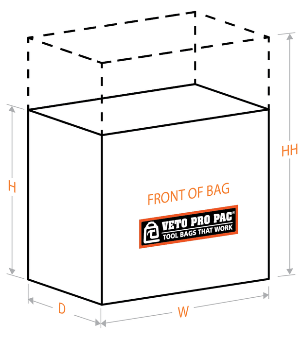 Veto Pro Pac CP4 Grubber Horizontal Tool Pouch - Image 5