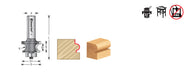 Amana 54163 Corner Beading Router Bit - Image 4