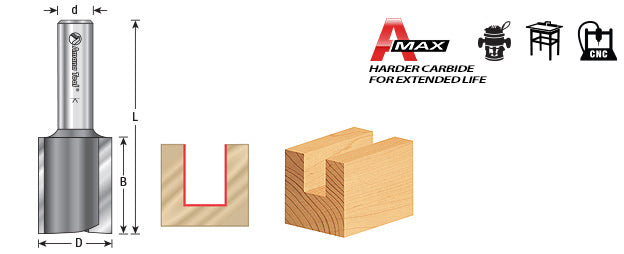 Amana 45452 High Production Straight Plunge Router Bit - Image 4