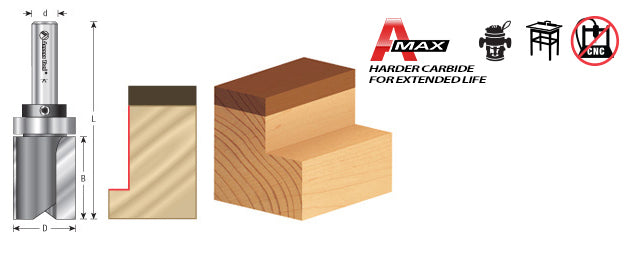 Amana 45461 Flush Trim Plunge Template Router Bit - Image 4