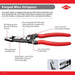 Knipex 13 71 8 8" Forged Wire Stripper 20-10 AWG - Image 3