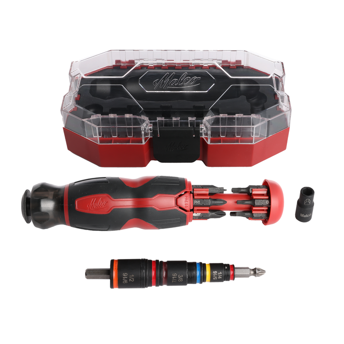 Malco K15FB2 C-RHEX 7-in-1 Flip Bit Socket Set Service Kit - Image 3
