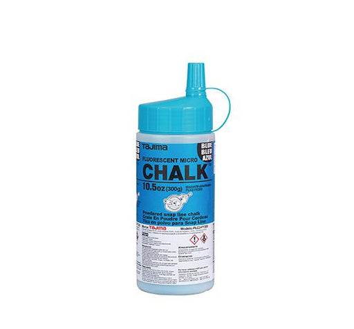 Tajima PLC2-FB300 CHALK-RITE 10.5 oz Fluorescent Blue Micro Chalk - Image 1