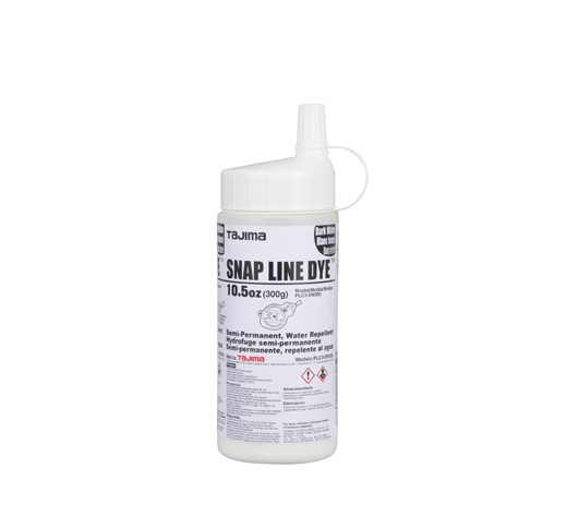 Tajima PLC3-DW300 CHALK-RITE 10.5 oz White Snap Line Dye - Image 1
