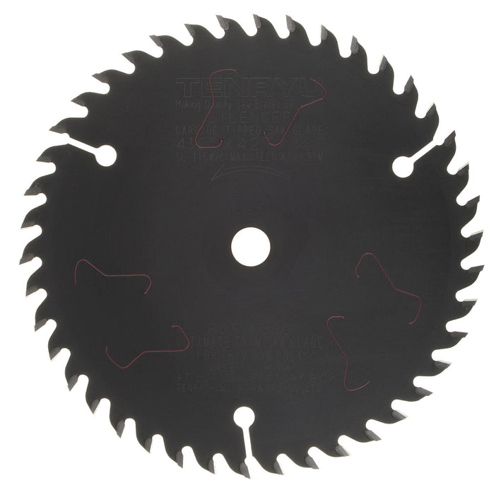 Tenryu SL-11542C Silencer-Series 4-1/2" Trim Saw Blade - Image 1