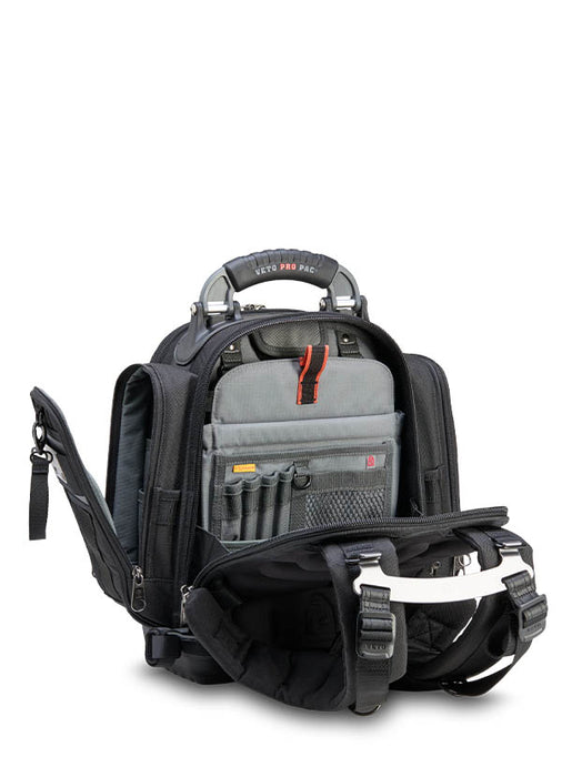 Veto Pro Pac TECH PAC MCP BLACKOUT Compact Tool Backpack - Image 7