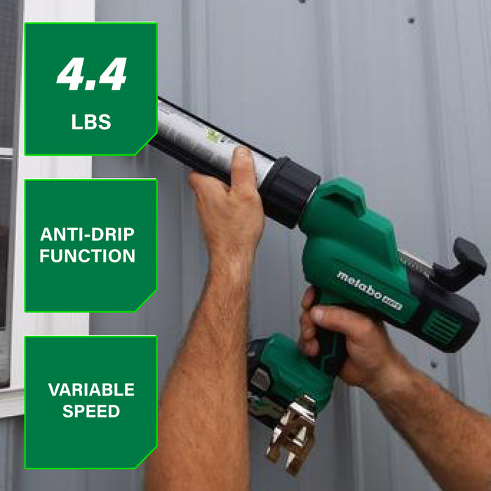 Metabo HPT AC18DAQ4 18V MultiVolt Cordless High-Capacity Caulking Gun (Tool Only) - Image 2
