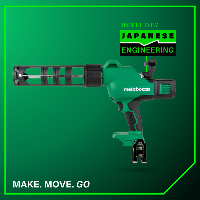 Metabo HPT AC18DAQ4 18V MultiVolt Cordless High-Capacity Caulking Gun (Tool Only) - Image 10