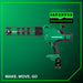 Metabo HPT AC18DAQ4 18V MultiVolt Cordless High-Capacity Caulking Gun (Tool Only) - Image 10