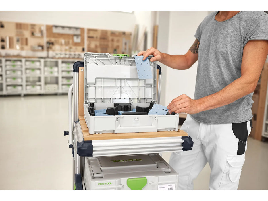 Festool 578194 80x133 GR SYS Systainer3 Granat Abrasive Set - Image 3