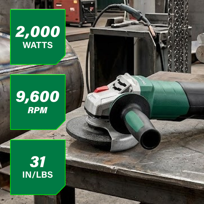 Metabo HPT WEPBA 20-150 Quick DS BL 6" Angle Grinder - Image 4