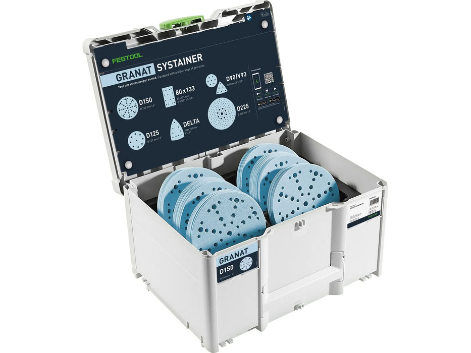 Festool 578192 GR SYS D150 Systainer3 Abrasive Set - Image 1