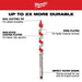 Milwaukee 49-22-0065 Plumbers' 7-Piece Selfeed Bit Kit - Image 4
