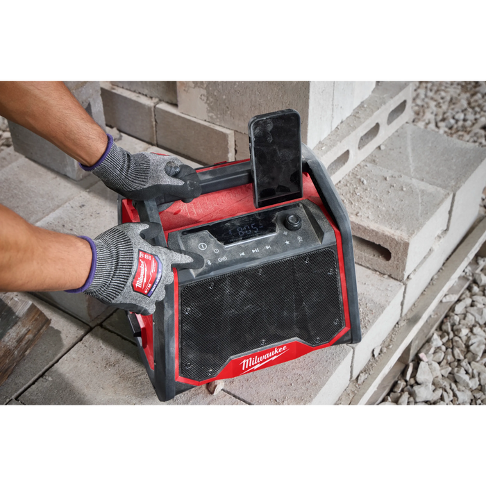 Milwaukee 2956-20 M18 Bluetooth Jobsite Radio & Charger - Image 6