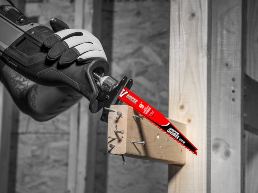 Diablo DS0606CWSA 6" 5/7 TPI AMPED Demo Demon Carbide Teeth Reciprocating Saw Blades - Image 2