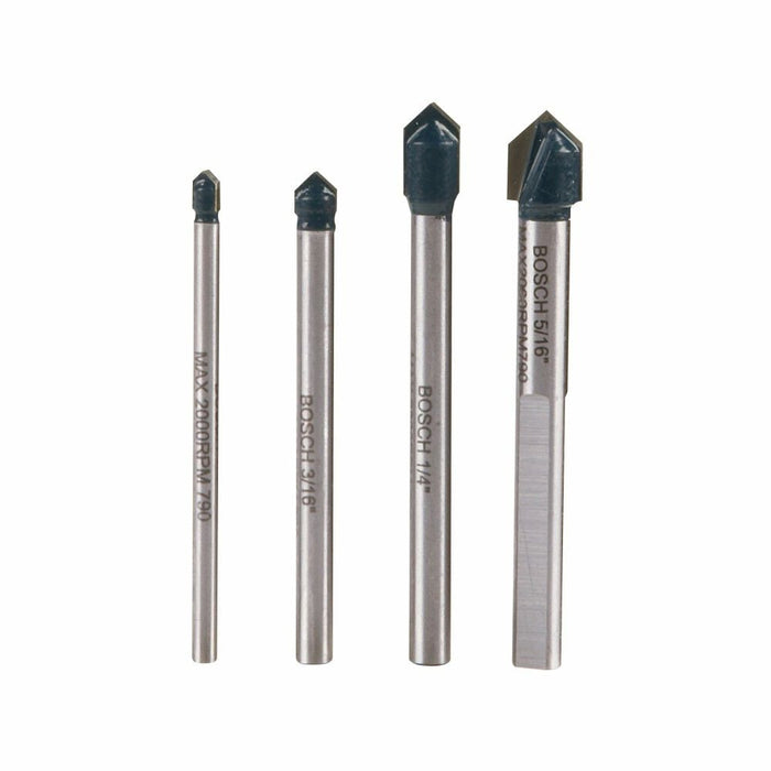 Bosch GT2000 4 Piece Glass & Tile Bits - Image 1