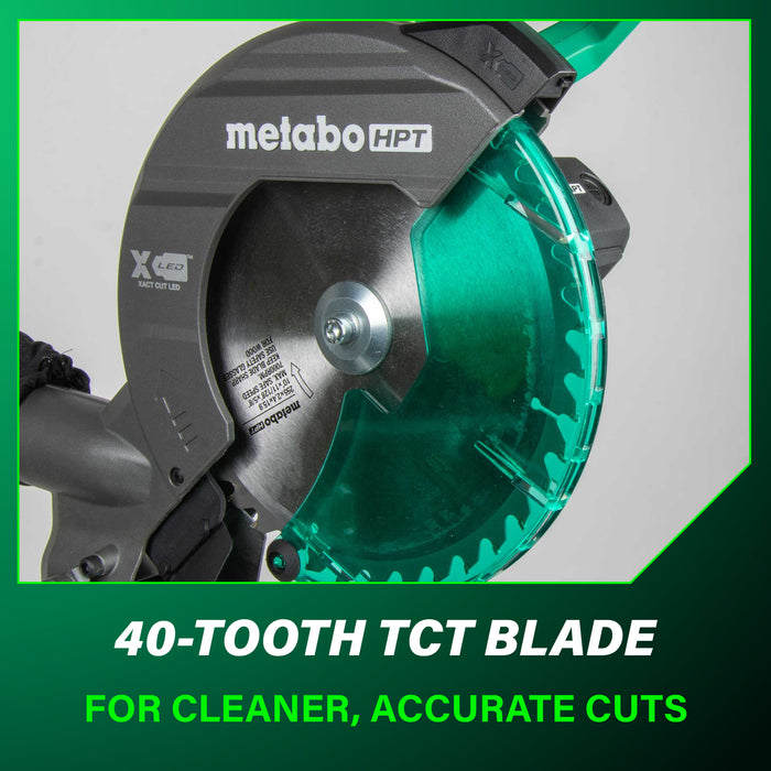 Metabo HPT C10FCG2M 10" Compound Miter Saw - Image 7