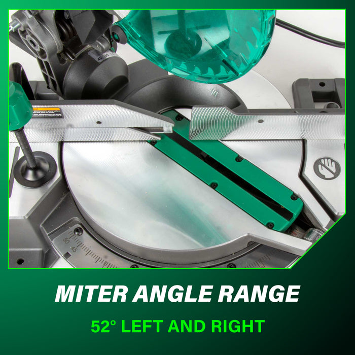Metabo HPT C10FCG2M 10" Compound Miter Saw - Image 8