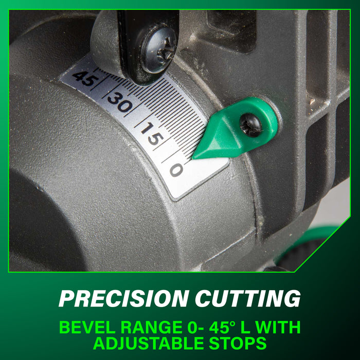 Metabo HPT C10FCG2M 10" Compound Miter Saw - Image 9