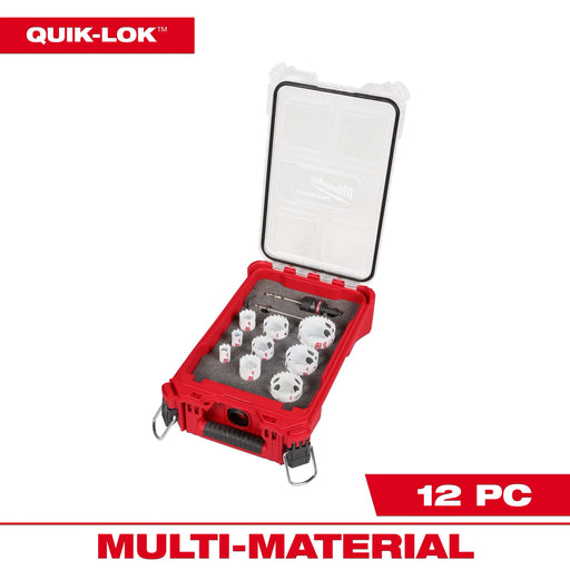 Milwaukee 49-22-4702 12 Piece HOLE DOZER Hole Saw Kit - Image 1