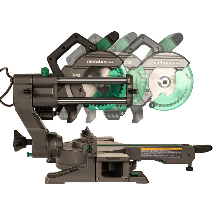 Metabo HPT C7FSCM 7-1/4" Sliding Single Bevel Miter Saw - Image 8
