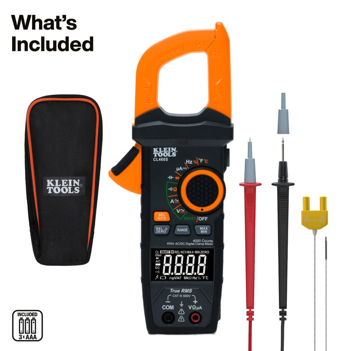Klein CL460S Smart Digital Clamp Meter - Image 1