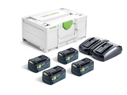 Festool 578675 18V SYS 18V 4xHP5/TCL6DUO Energy Set - Image 1