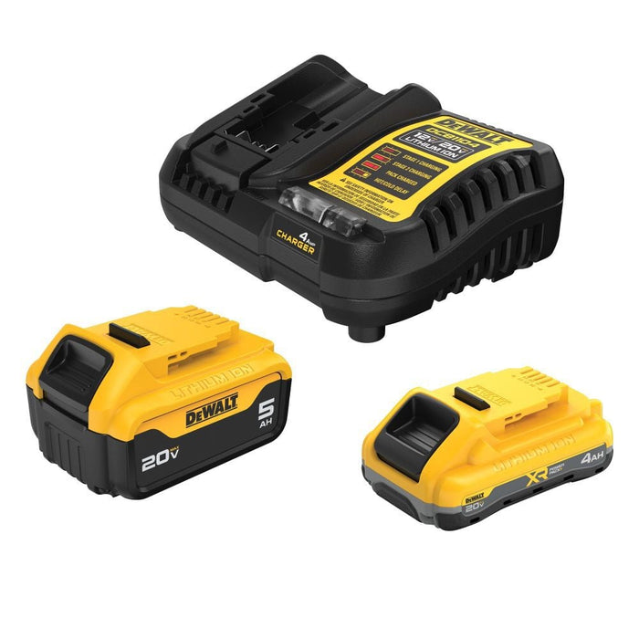 DeWalt DCB245-2C 20V MAX 4.0Ah/5.0Ah Battery/Charger Starter Kit - Image 1