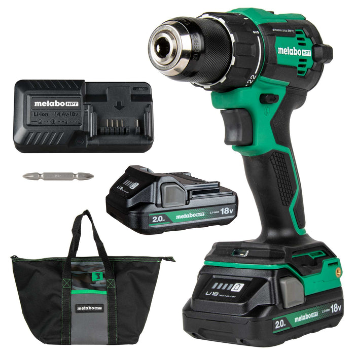 18V MultiVolt 1/2" Cordless Brushless Driver Drill Kit - Image 1