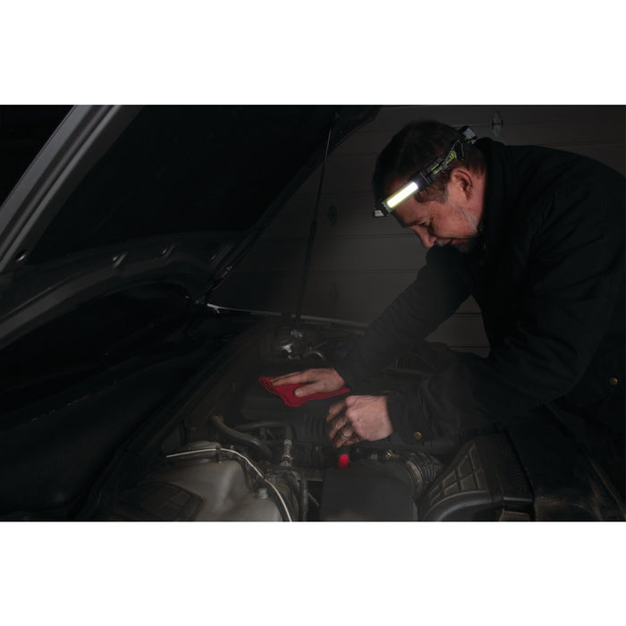 Performance Tool W2682 550LM Strip & Spot Headlamp - Image 4