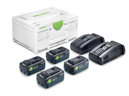 Festool 578947 SYS 18V 4xTBX8/2xSCA16 Energy Set - Image 1