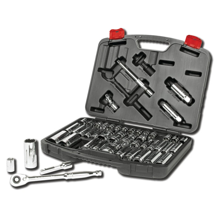 Performance Tool W38905 51 Piece 3/8" Drive Mechanic's Socket Set - Image 1
